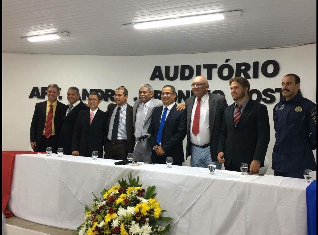 SINDGUARDA – AL participa de solenidade de posse da nova Diretoria Executiva e Conselho Fiscal do SINPOFAL