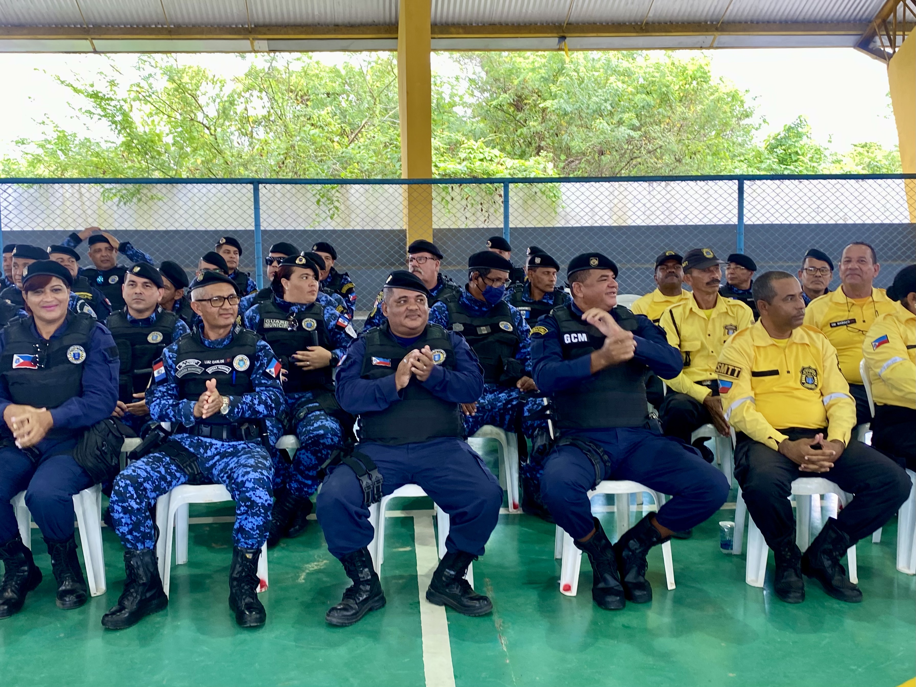 Guardas municipais de Marechal Deodoro têm 1ª aula do curso de formação para porte de arma