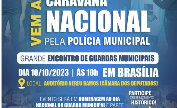 Guardas Municipais de Alagoas viajam para participar de caravana em Brasília