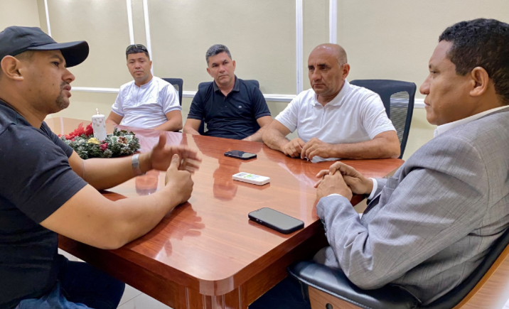 Sindguarda-AL participa de audiência com o prefeito de Palmeira dos Índios