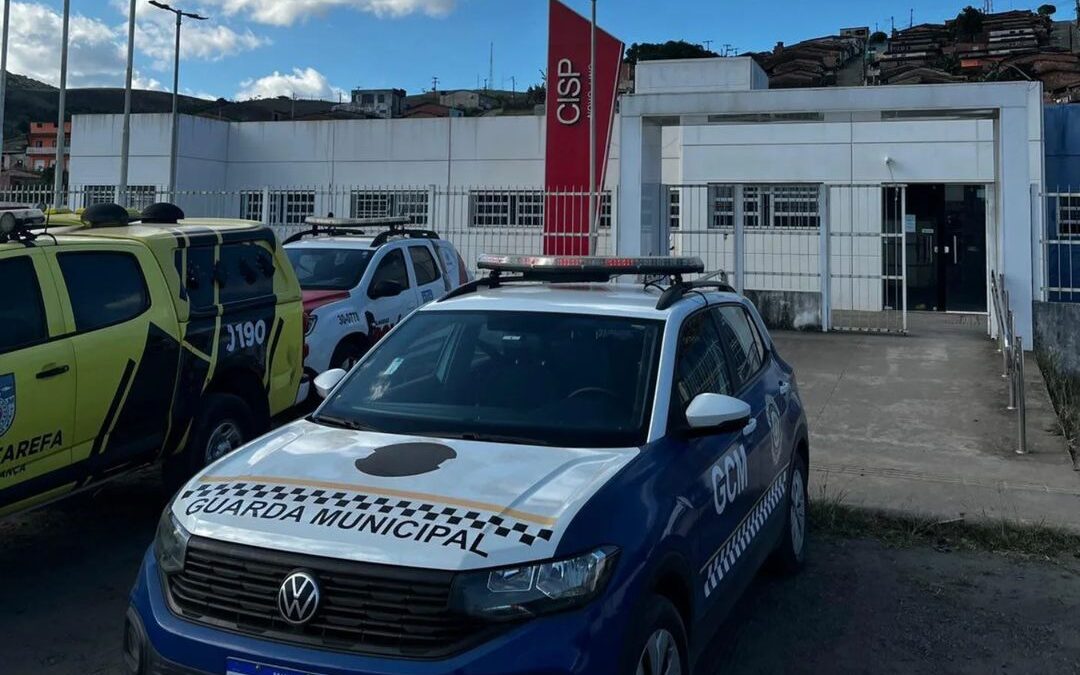 Guarda Municipal de Joaquim Gomes age rapidamente e conduz agressora de estudante ao CISP de Novo Lino