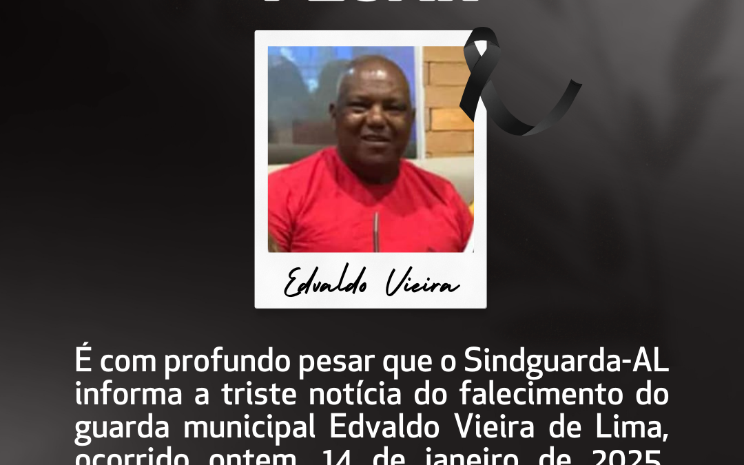 Nota de pesar: Edvaldo Vieira