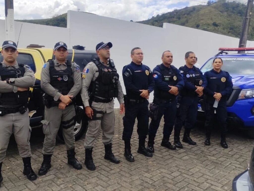 Guarda Municipal de Colônia Leopoldina garante a segurança durante Júri Popular