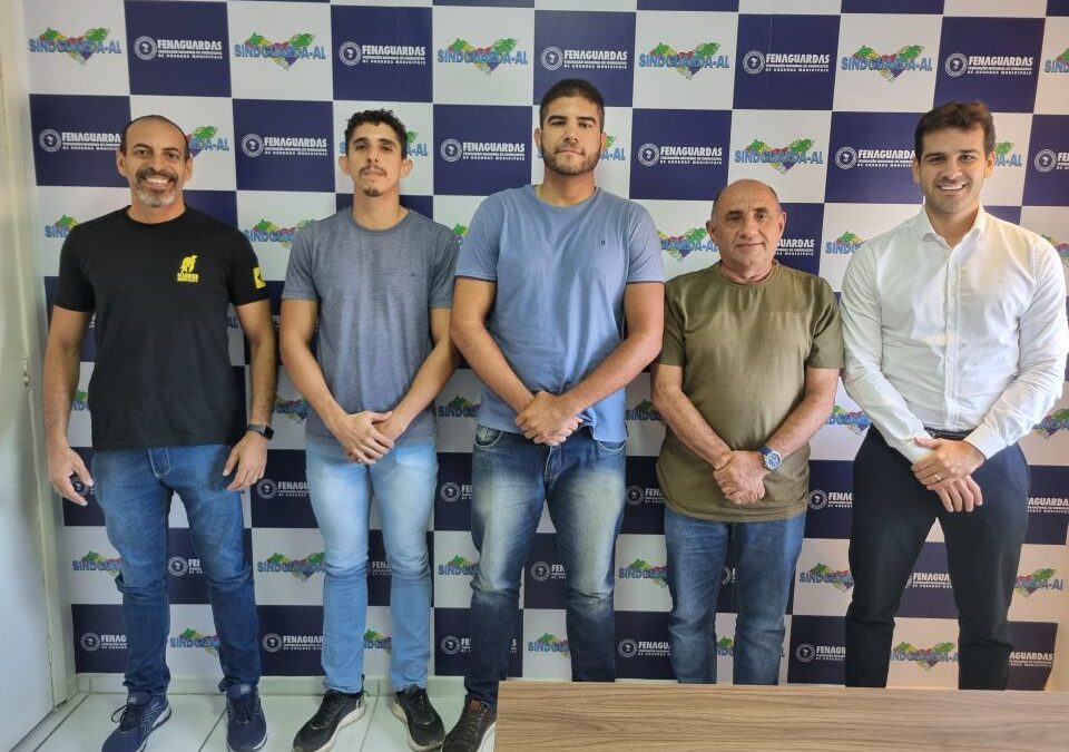 Sindguarda-AL recebeu candidatos aprovados no concurso da Guarda Municipal de Rio Largo.