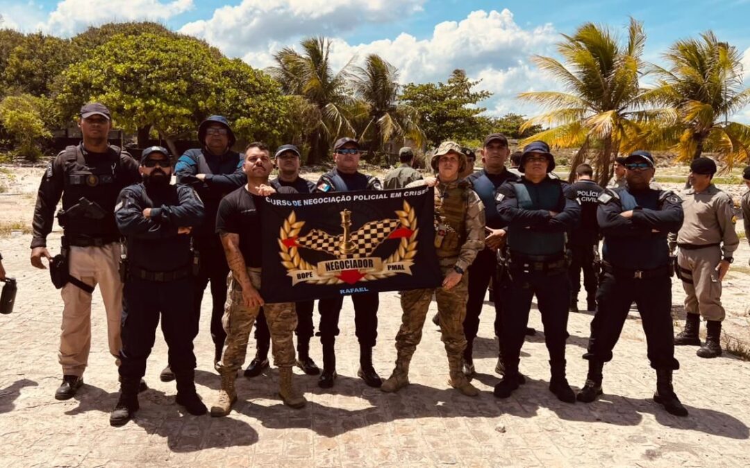 Guardas municipais participam de oficinas práticas do Curso de 1ª Intervenção em Crises da SSP