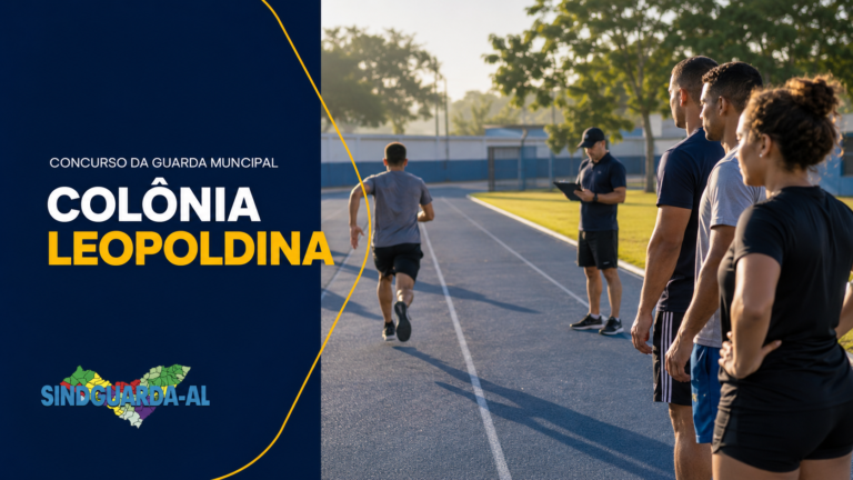 Concurso da Guarda Municipal de Colônia Leopoldina convoca candidatos para Teste de Aptidão Física